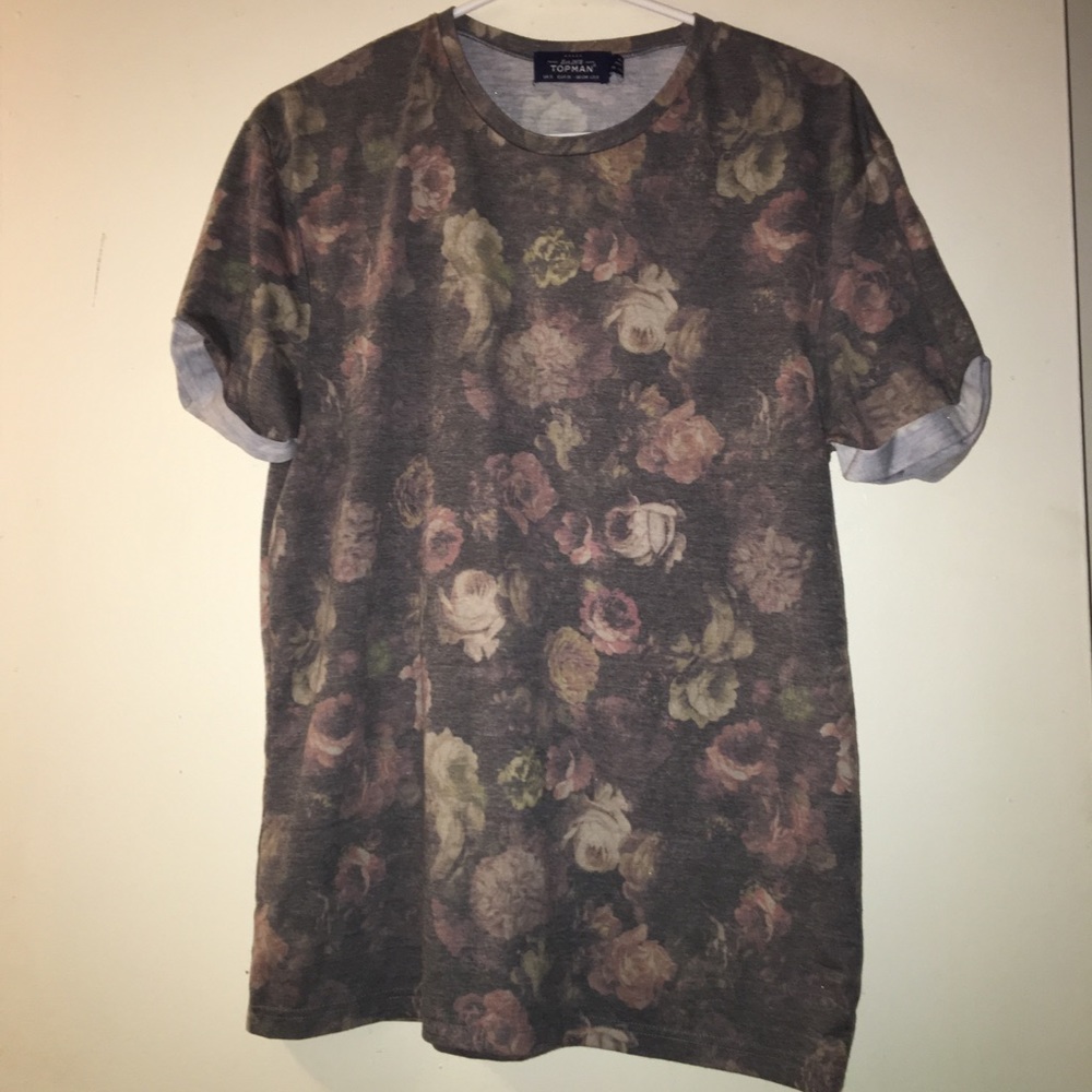 Topman Mens Small Graphic T-Shirt RARE